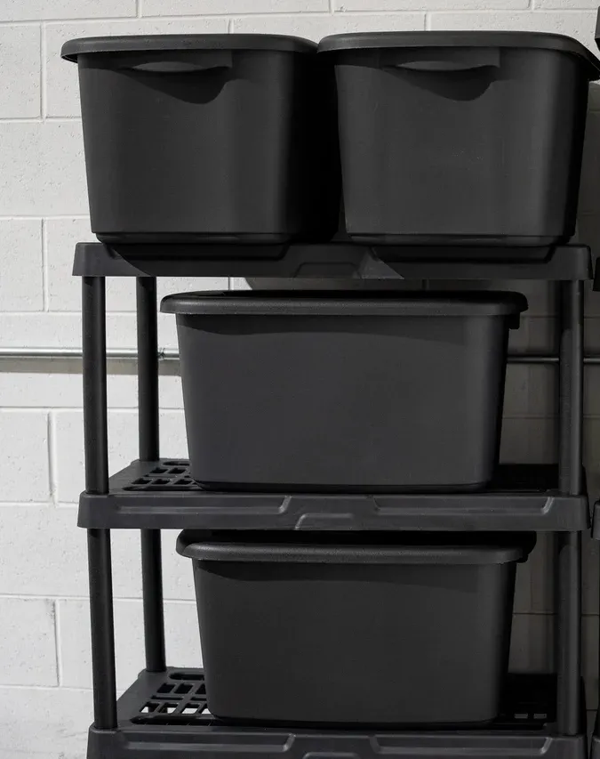 Heavy-Duty 18-Gallon Storage Bin